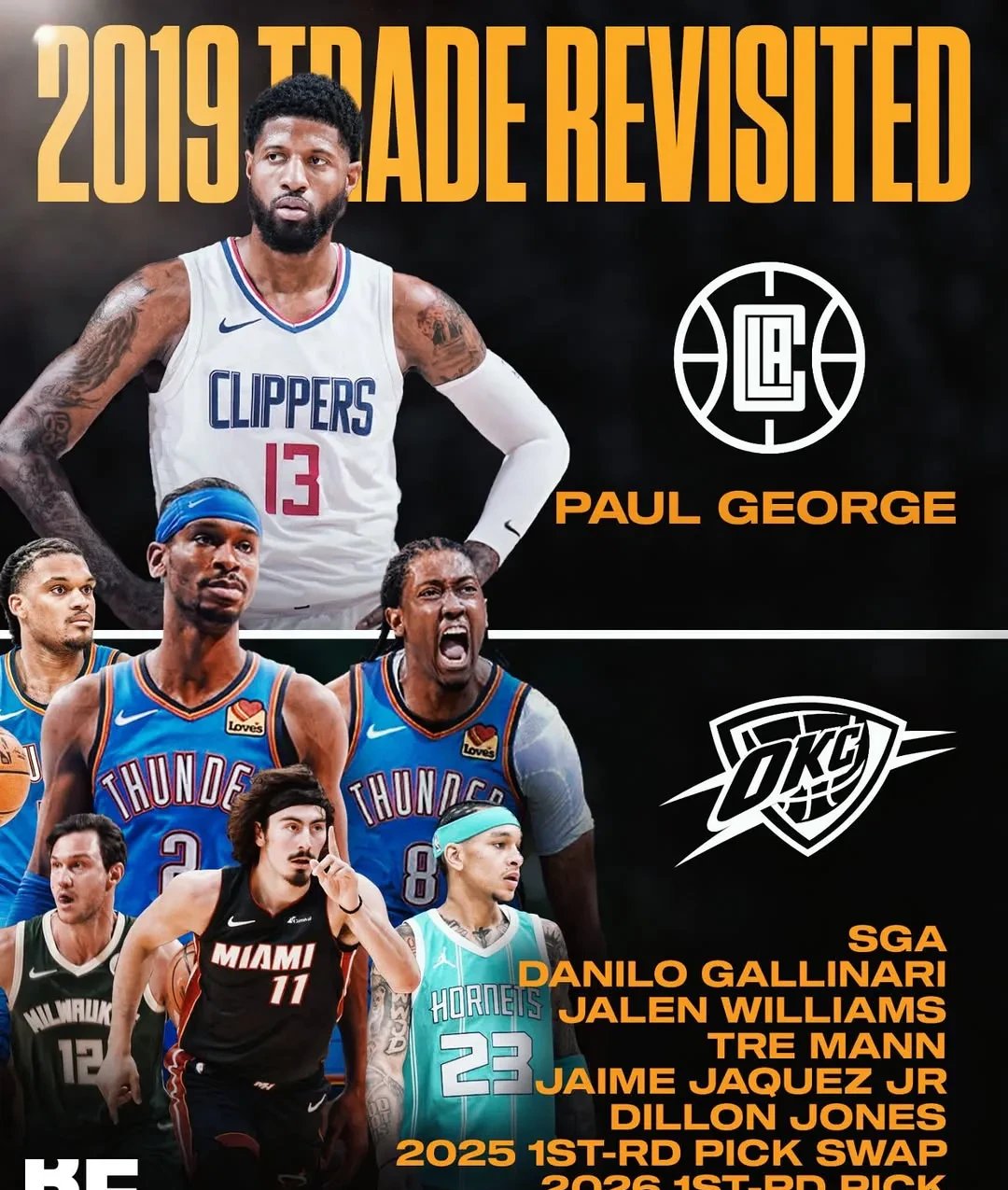 快船横扫雷霆，取得五连胜