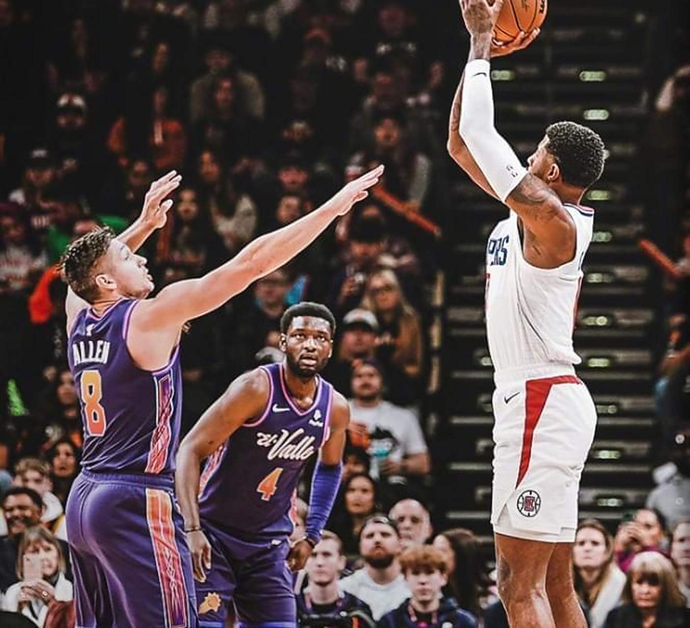 -快船力克太阳，乔治贡献27分